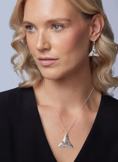 Trinity Celtic Earrings